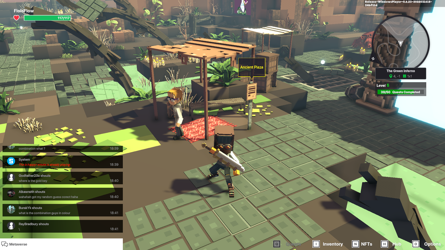 The Sandbox Gameplay