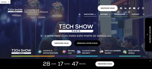 tech show paris 2025 homepage