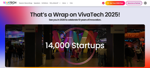 Viva Tech 2026 homepage